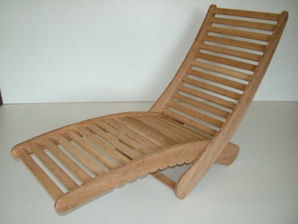 Bambus-Liegestuhl 005